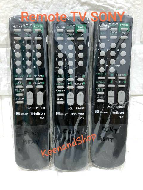 Remote TV SONY Tabung