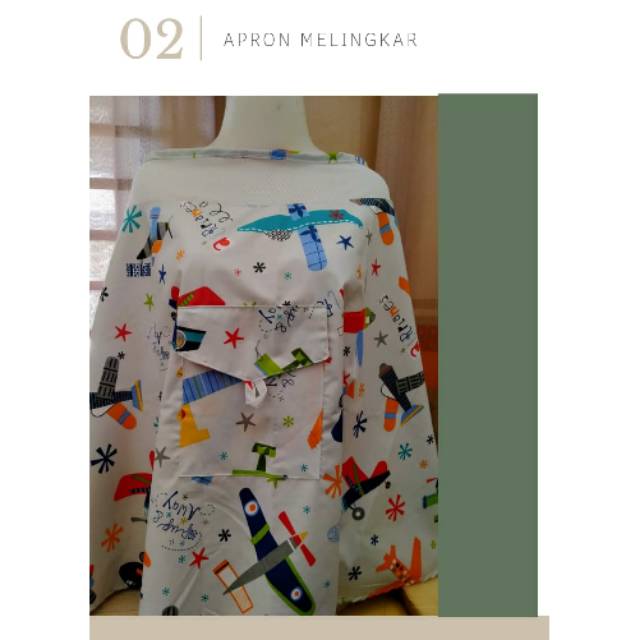 APRON MENYUSUI MELINGKAR/APRON MURAH/NURAHING COVER/GEOS/APRON BABY/APRON BUSUI/GENDONGAN BAYI