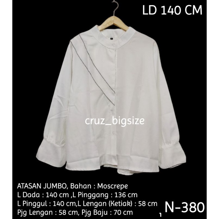 ATASAN WANITA JUMBO LD 140 CM BIG SIZE