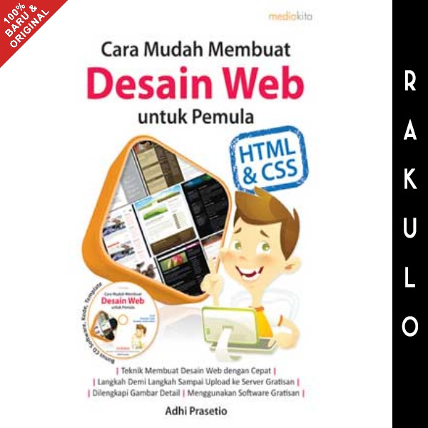 Jual Buku Cara Mudah Membuat Desain Web Untuk Pemula - Adhi Prasetio ...