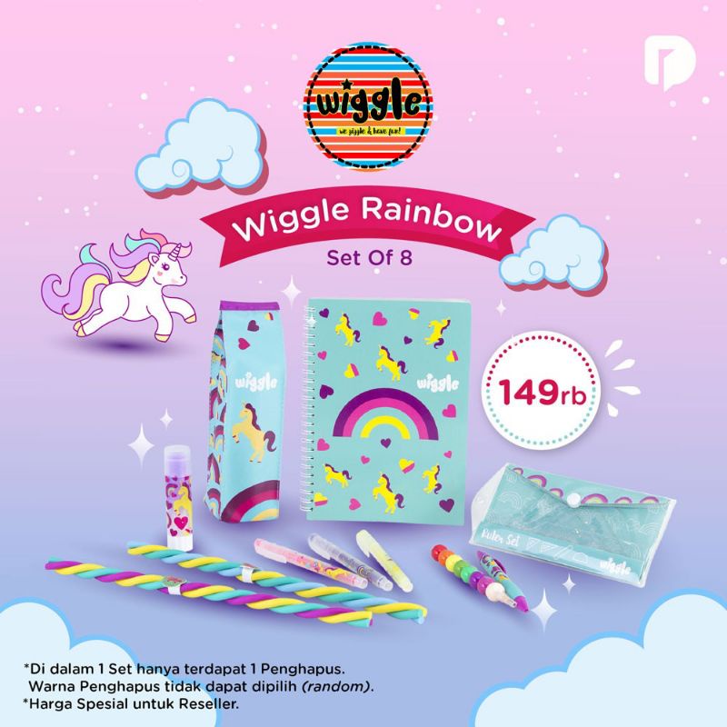

Wiggle - Set Alat Tulis Lengkap 8pcs