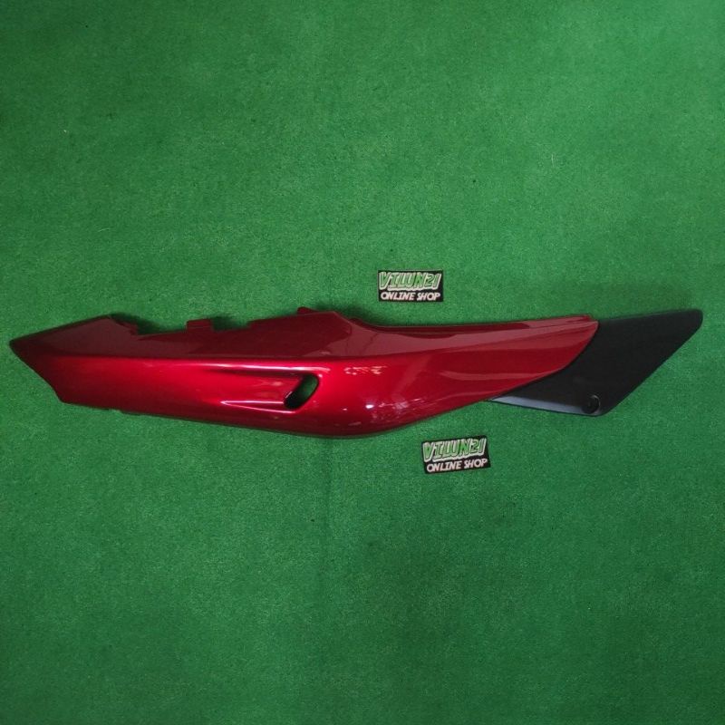 TERLARIS TERMURAH COVER BODY BELAKANG KANAN MERAH MARUN  KAWASAKI NINJA RR OLD ZX CBU ORIGINAL 100%