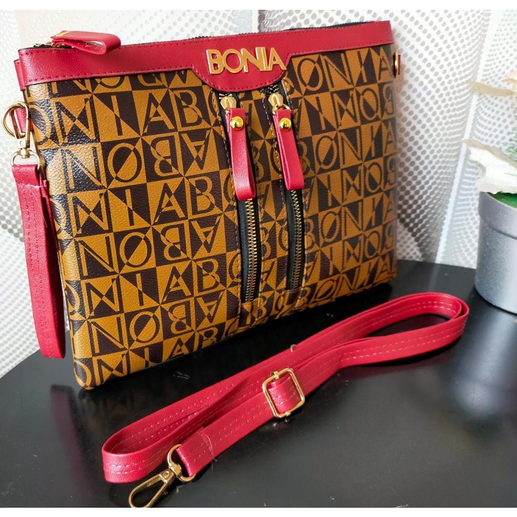 Big Sale  Tas Wanita Clutch Bonia Marvel 666Tas Handbag Double Rest Import Batam