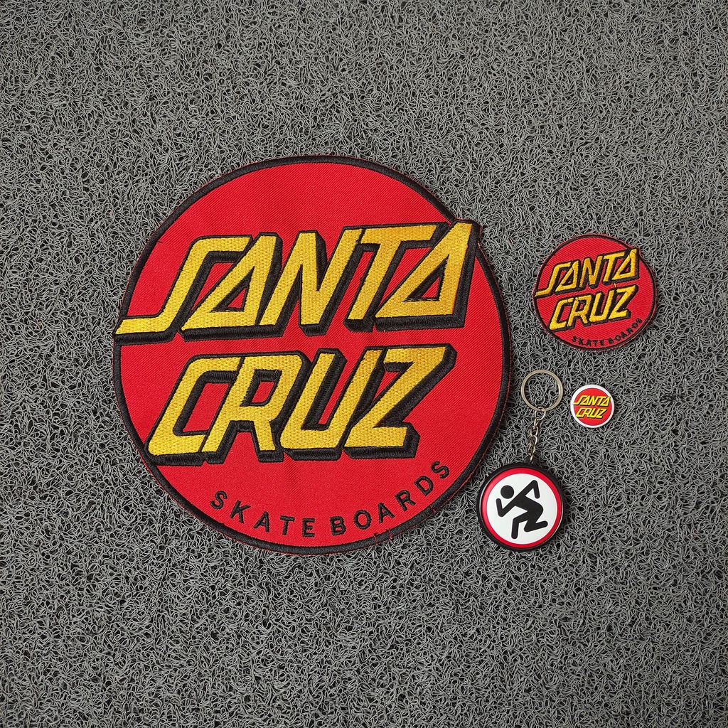 Backpatch Punggung Patch Bordir Jumbo Santa Cruz Satu Paket