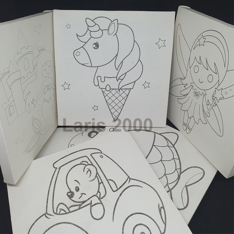 

Kanvas Lukis Sketsa / Gambar Belajar Anak