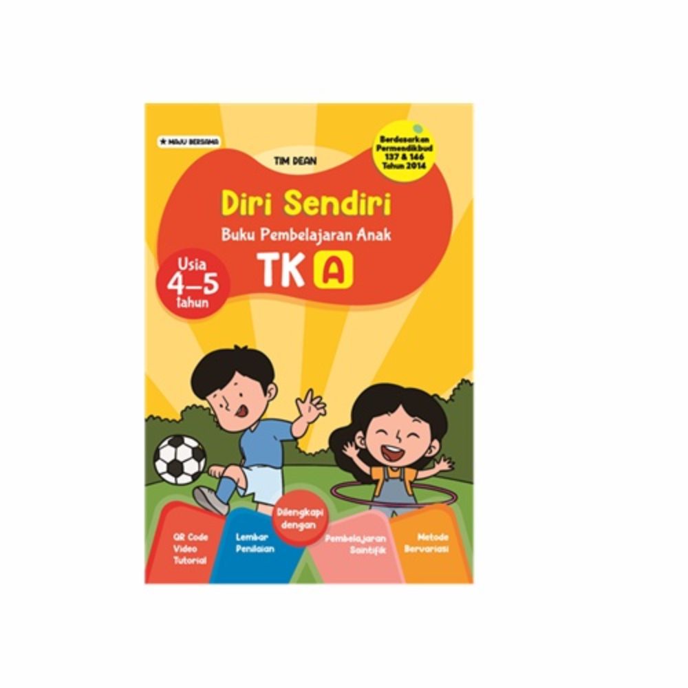 Diri Sendiri, Buku Pembelajaran Anak TK-A, Usia 4-5 Tahun