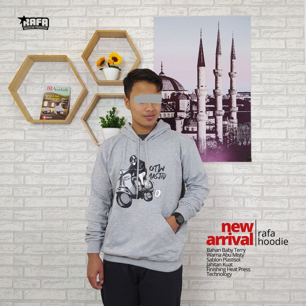 Hoodie Dakwah Muslim OTW Masjid