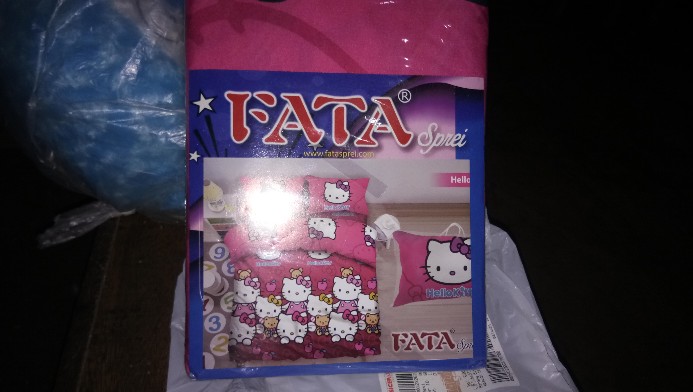 Fata - Sprei Hello Kitty Ukuran 100x200