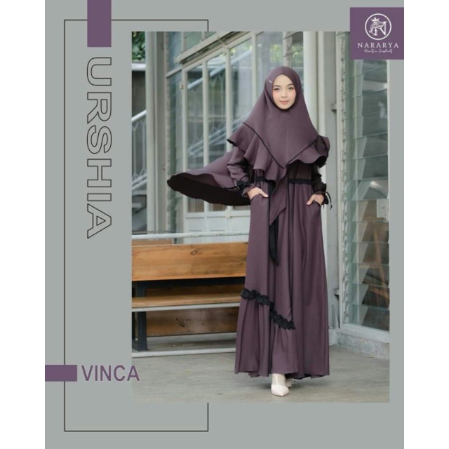 gamis Urshia by Nararya (ready stok)