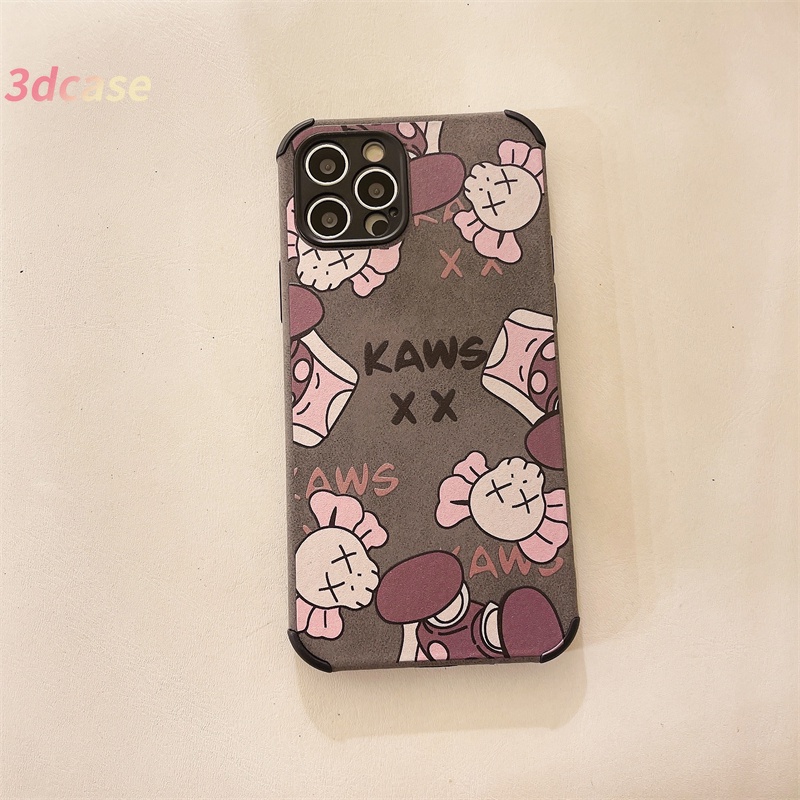 Soft Case Compatible For IPhone 11 12 PRO MAX 11 12 6 7 6S 8 Plus X XR XSMAX Se 2020 6SPlus 7Plus 6Plus 8Plus XS A9 A5 A53 2020 A7 A5S A15 A54 A3S Cute Popularity KAWS Phone Case