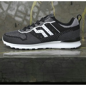 Piero Jogger Knit Black White