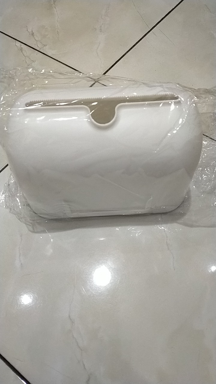 Bt88 - Tempat Tissue Toilet Wc Roll Gulung Kotak Tempel Dinding Keramik Tanpa Paku Tanpa Bor Paku