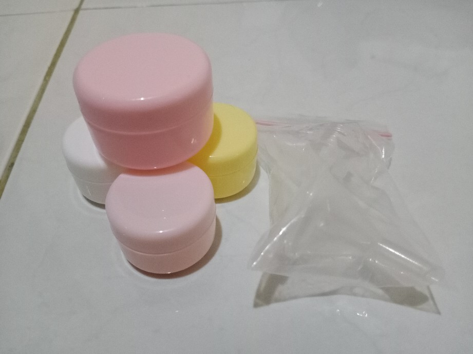 Pot Cream 20gr Ada Tutup Dalam  20g 20gram 20 G Gr Gram Wadah Jar Krim