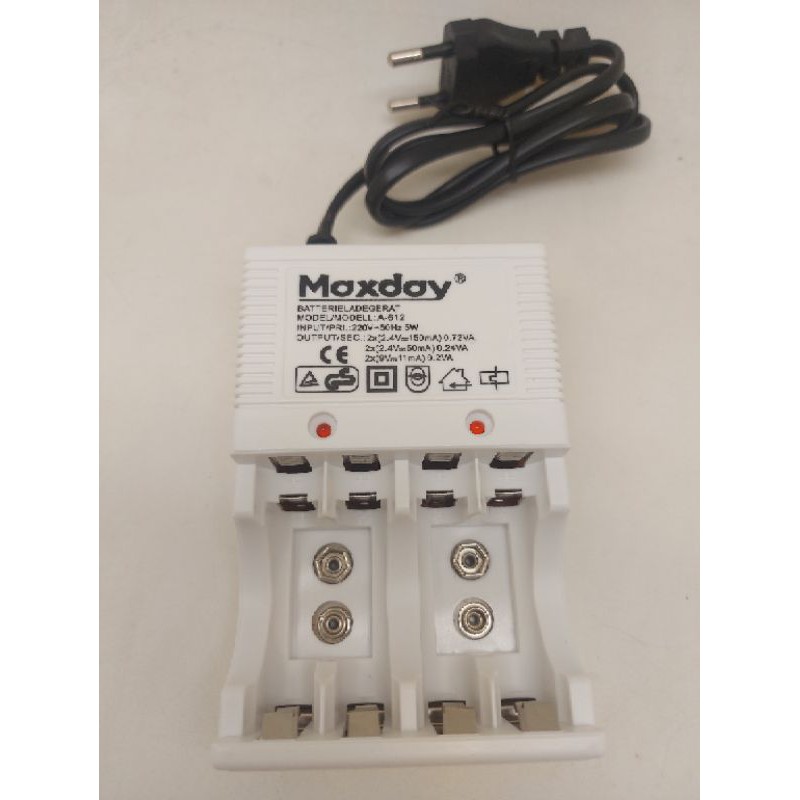 Charger Maxday A-612 - Cas Batre Maxday 612 - Cas Baterai Maxday