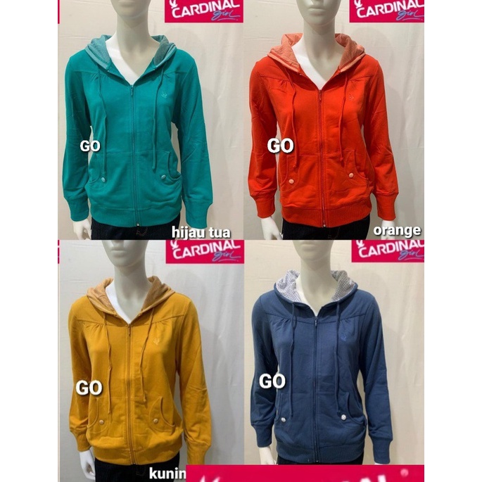 heybaby CARDINAL SWEATER GIRL Jaket Cewek Sweater Cardinal 100% Original