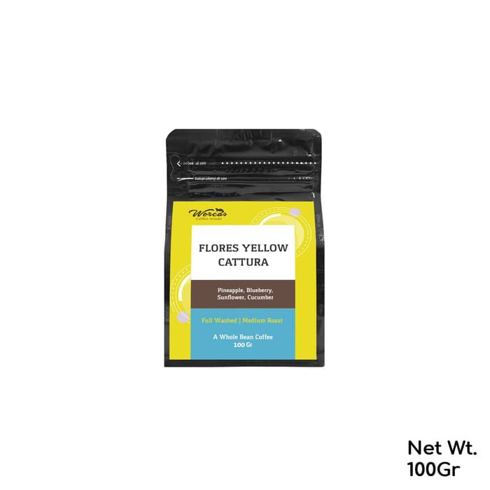 

WORCAS Arabica Flores Yellow Caturra 100 Gram Medium Roasted Coffee - kkp1479