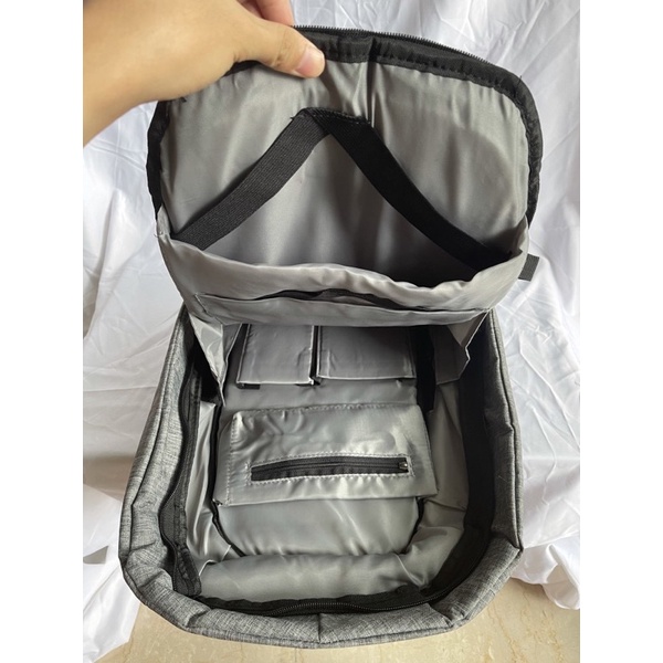 [OBRAL RIJEK] Tas Ransel Laptop Anti Maling dengan USB Charger Port