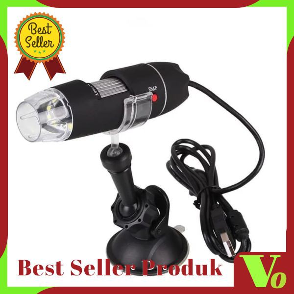 USB Digital Microscope 50-1000X Zoom . Magnifier Lensa Kaca pembesar