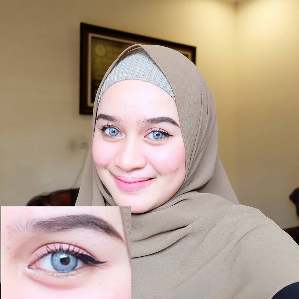 Softlens True Color Foxy DIA 14.40mm / Softlense Soflens TrueColor Foxi Active Moist NORMAL/Lensa  Kontak/BS