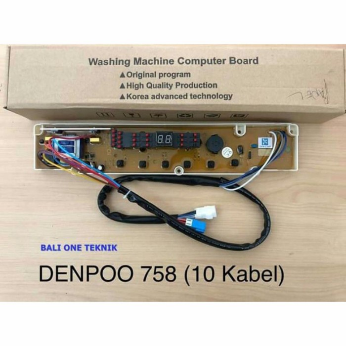 MODUL MESIN CUCI DENPOO - DWF 093 F 1 tabung Panel Rangkaian Digital