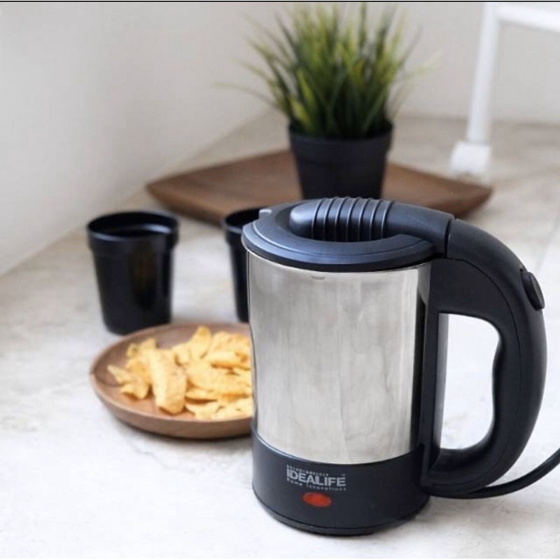 IDEALIFE KETTLE LISTRIK IL-100/IDEALIFE STAINLESS STEEL ELECTRIC KETTLE/TEKO LISTRIK/KETTLE LISTRIK