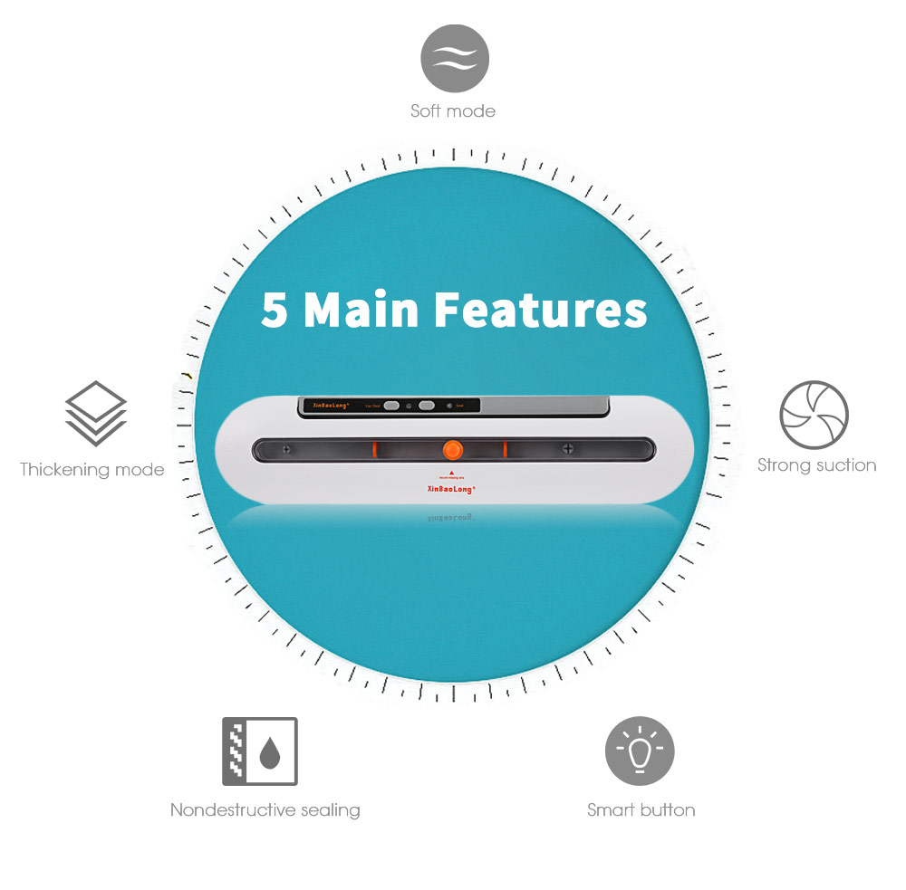 Food Vacuum Sealer Mesin Vakum Makanan Sealer Vacuum Machine