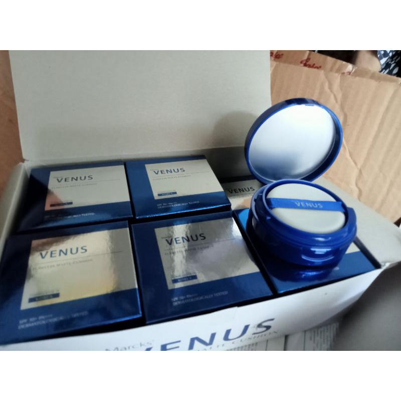 CUSHION BEDAK VENUS KIMIA FARMA FLAWLESS MATTE CUSSION