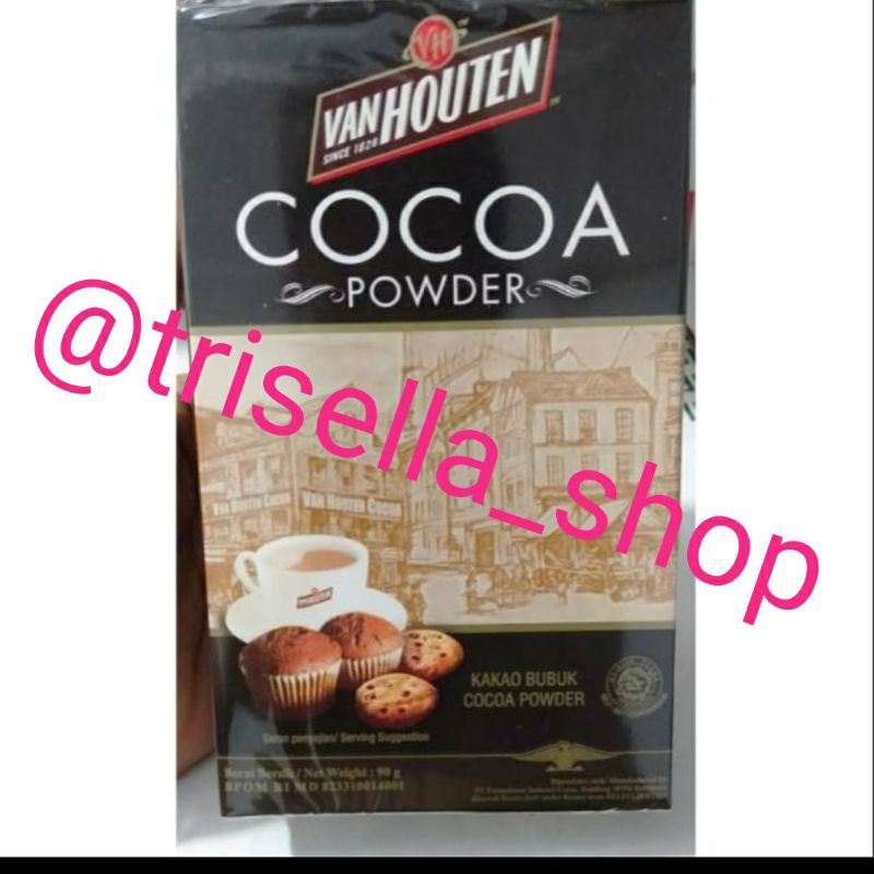 

Cokelat bubuk/cocoa powder vanhouten 80 gram