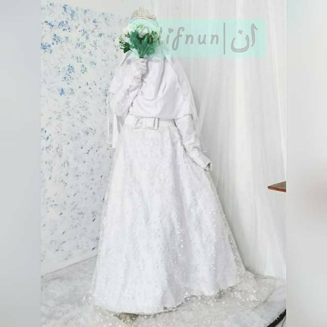 Gaun Pengantin Syar'i