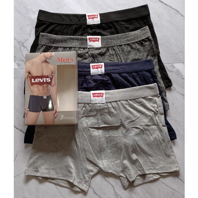 BOXER PREMIUM/CELANA DALAM PREMIUM (SEKOTAK ISI 3 PCS) Levis