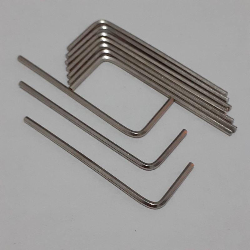 Kunci L 1.5mm Kunci L Mini Kunci L 1.5 mm Allen Key 1.5 mm Kunci L untuk baut M2