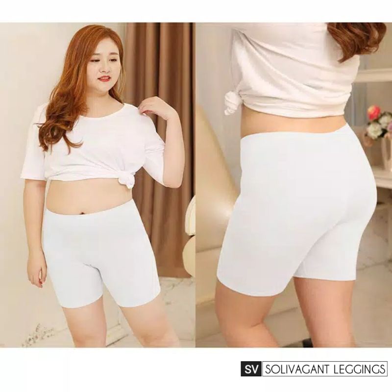 Legging Pendek Jumbo Short Pants XXL dan XXXL