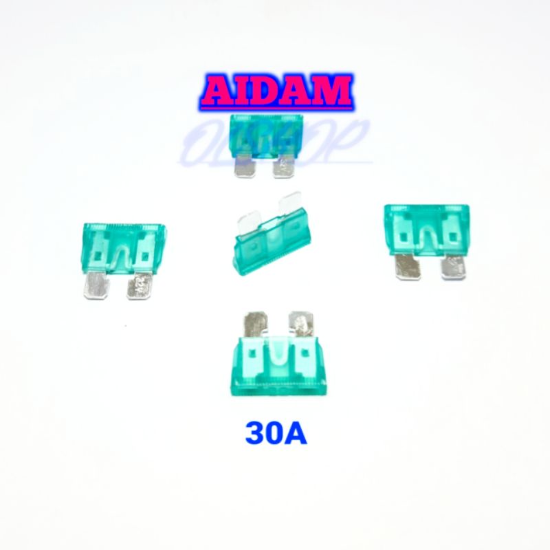 4 PCS SEKRING BESAR 30A MOTOR FUSE MOTOR TANCAP MOTOR HONDA VARIO YAMAHA NMAX SUZUKI KAWASAKI