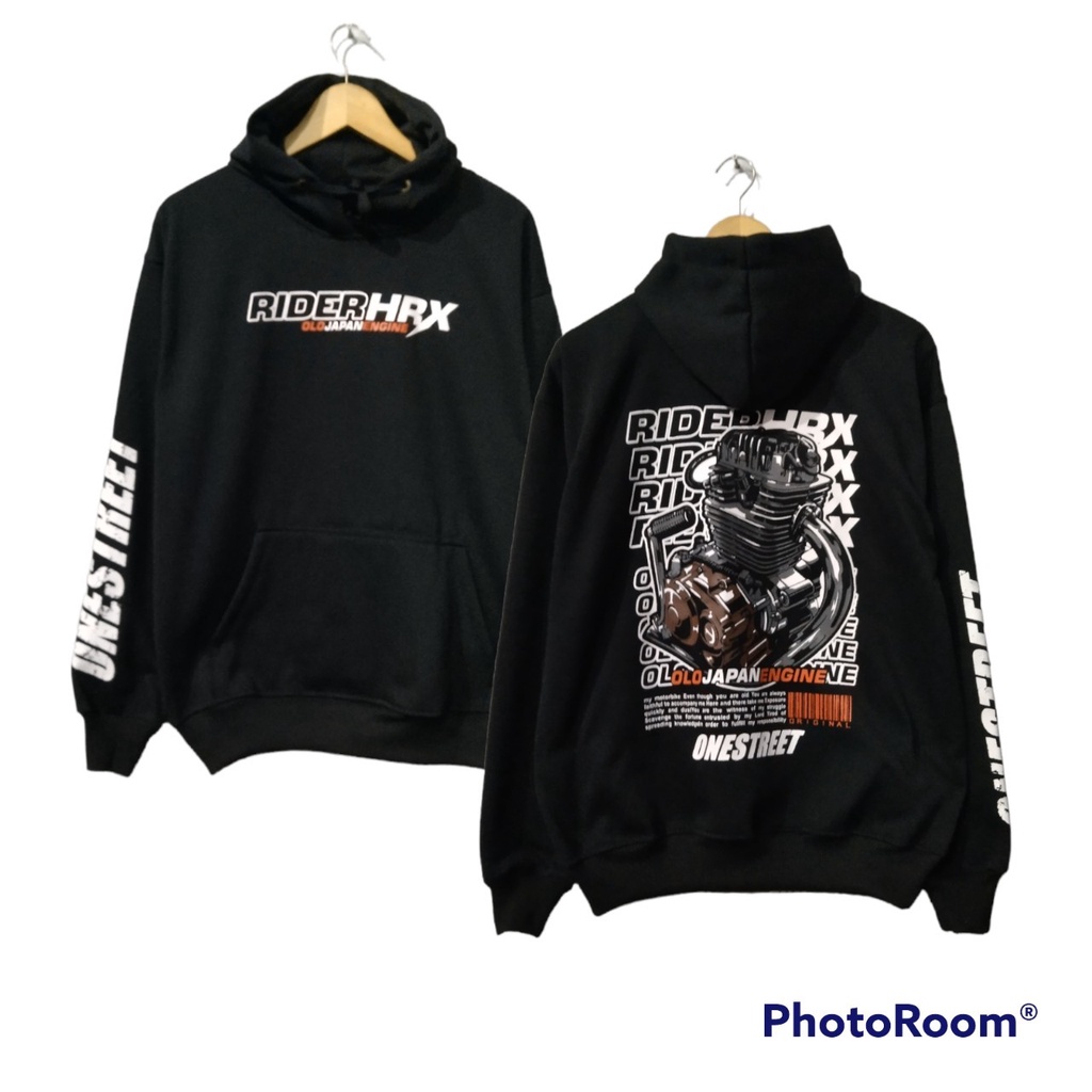 HOODIE PRIA SUNMORI ONE STREET RIDER HRX NEW BAHAN FLECEE TEBAL / HODIE SUNMORIDE / JAKET SUNMORI PR