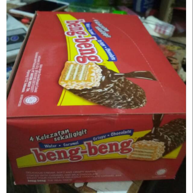 

beng-beng wafer coklat isi 20