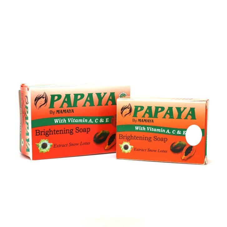 ❤ PAMELA ❤Sabun Papaya Mamaya Brightening Soap BPOM 70 Gram