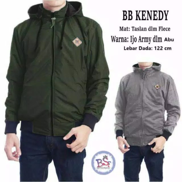 Jaket BB Kenedy/ Couple Kenedy by BSF/ Jaket L -XXL / Cewek-Cowok