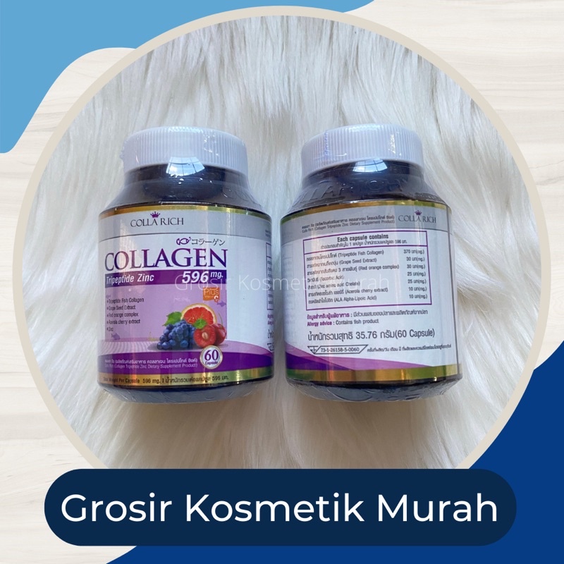 COLLAGEN COLLARICH COLLA RICH 100% ORIGINAL SUPLEMEN PEMUTIH