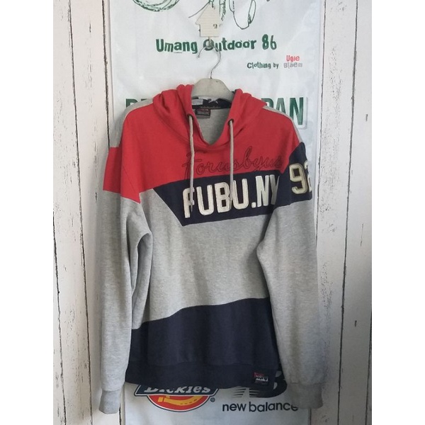 SWEATER HOODIE FUBU NY 3 TONE 3 WARNA ORIGINAL