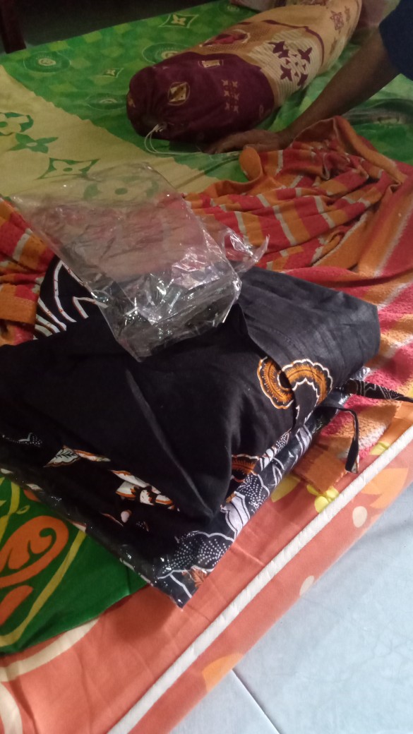 Batik Couple Keluarga Gamis Busui Motif Prasasti Batik Keluarga Seragam