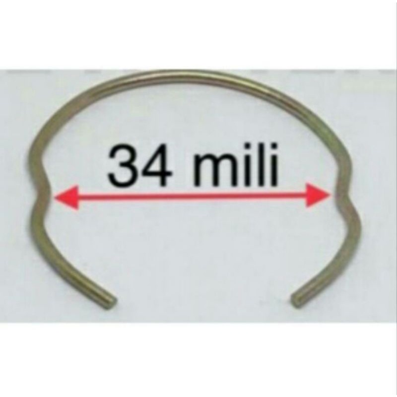 Kawat Kancing ring seal Skok depan motor Yamaha dll / Kawat Kancing seal ring tabung shock as shock 