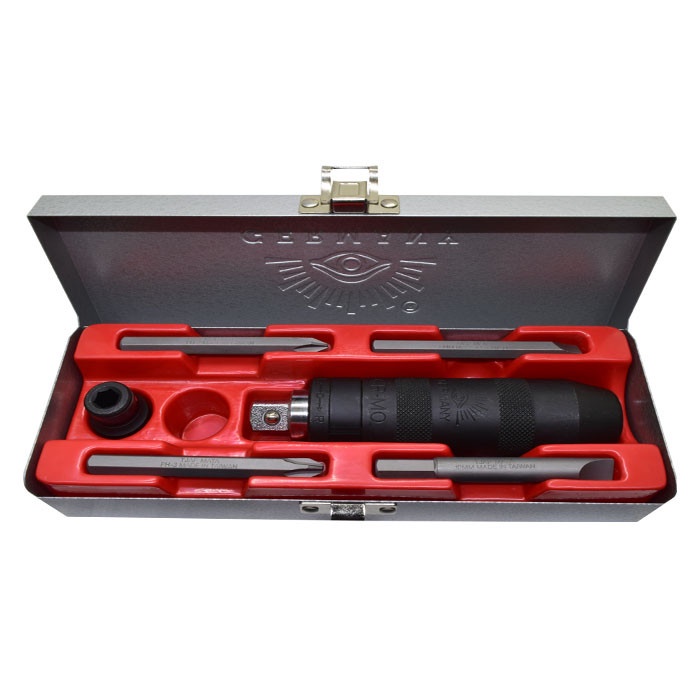 Obeng Ketok Mekanik Set Tjap Mata 10Pcs