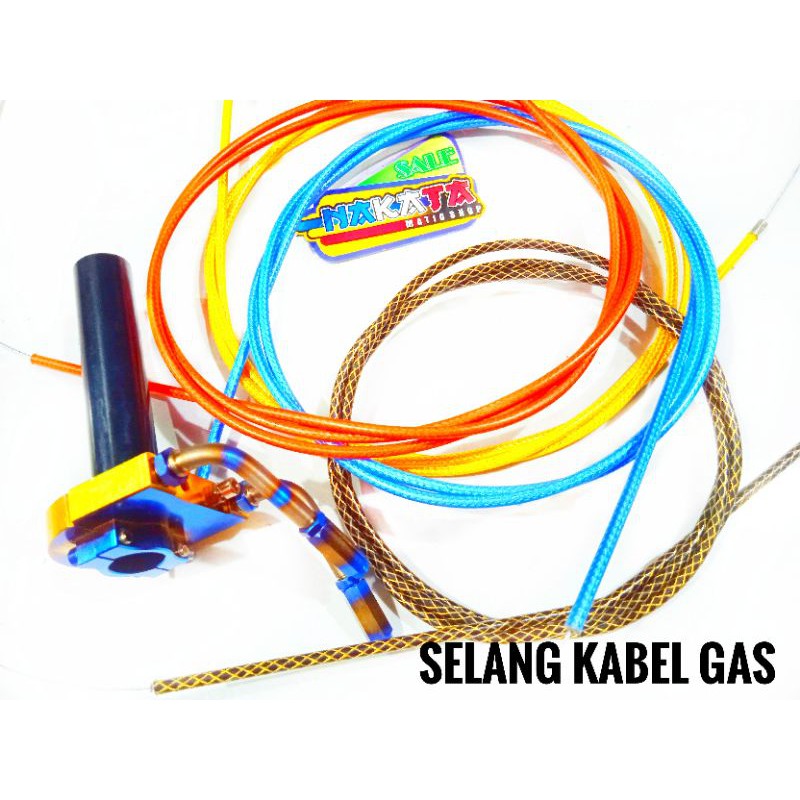 selang kabel gas motor matic bebek selang gas motor warna kabel gas motor variasi  kabel selang gas