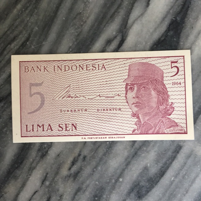 

SKi 005 Uang Kertas 5 Sen 1964