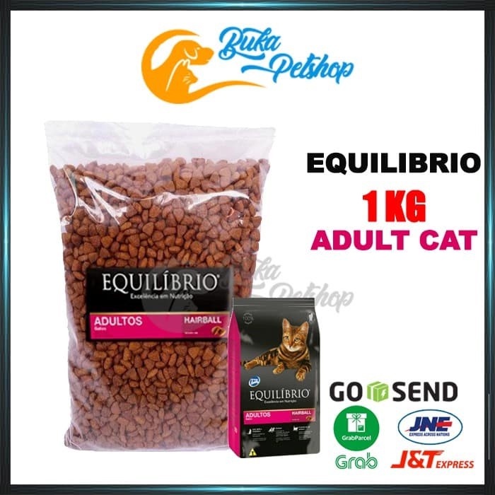 EQUILIBRIO Adult Cat 1KG Makanan Kucing Equilibrio