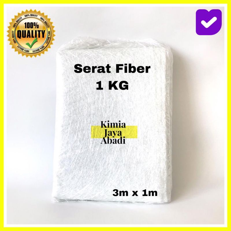 Serat Fiber / Serat Fiberglass / Mat Fiber 1 KG
