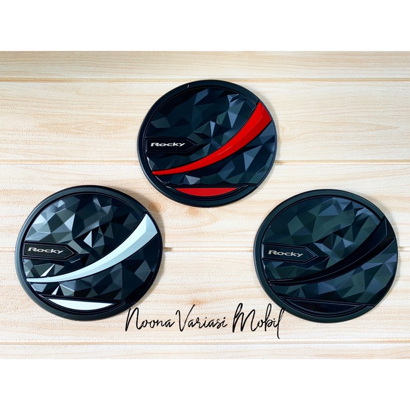 Cover Tangki Bensin Daihatsu Rocky Black Doff Noona Variasi Mobil