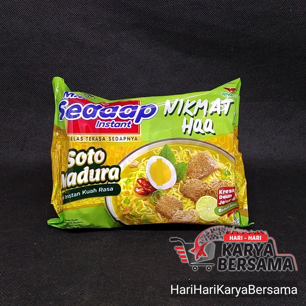 

MIE SEDAAP INSTAN KUAH SOTO MADURA 82GR