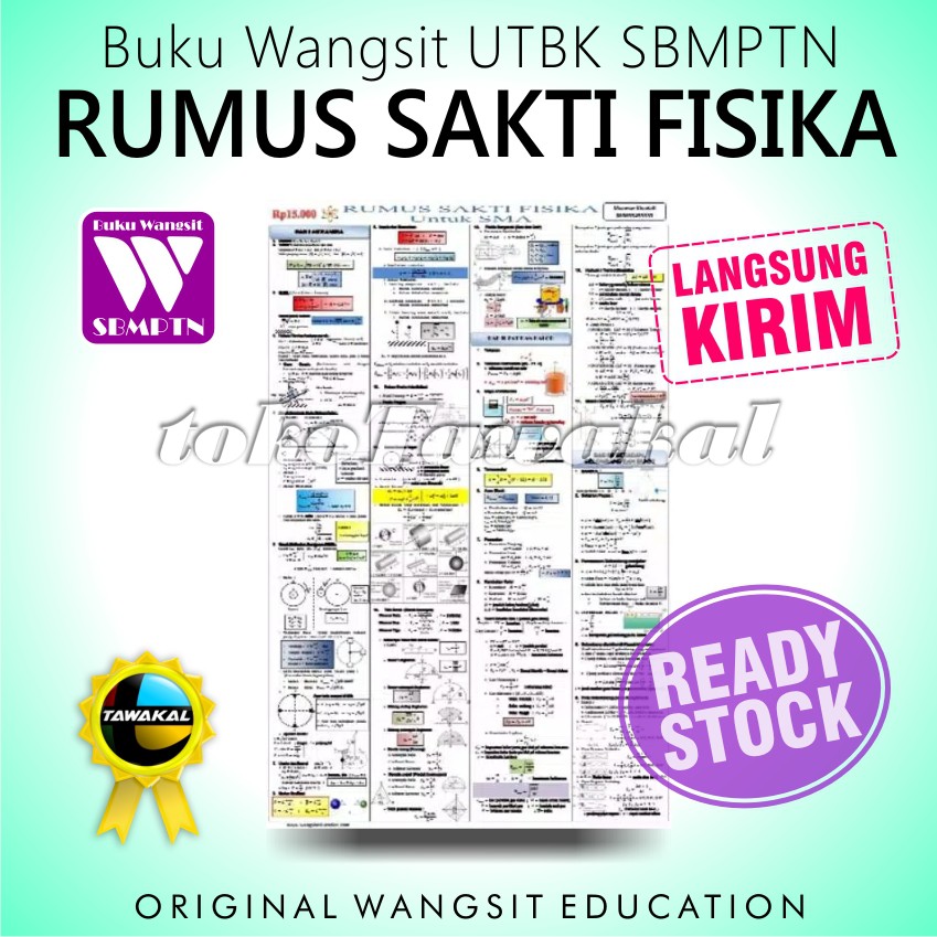 RUMUS FISIKA | Buku Wangsit UTBK SBMPTN 2021