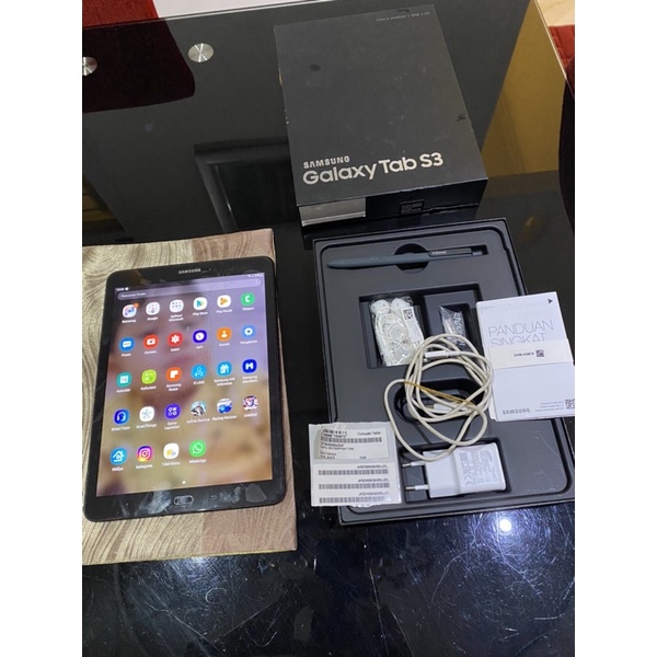 SAMSUNG GALAXY TAB S3 SECOND ORIGINAL FULLSET SEIN